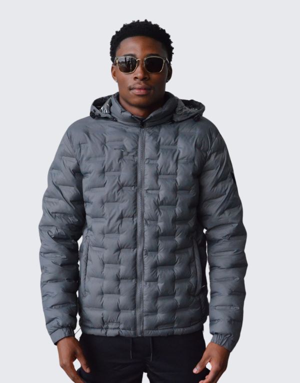 Pure Premium Flight Jacket Grey/Silver