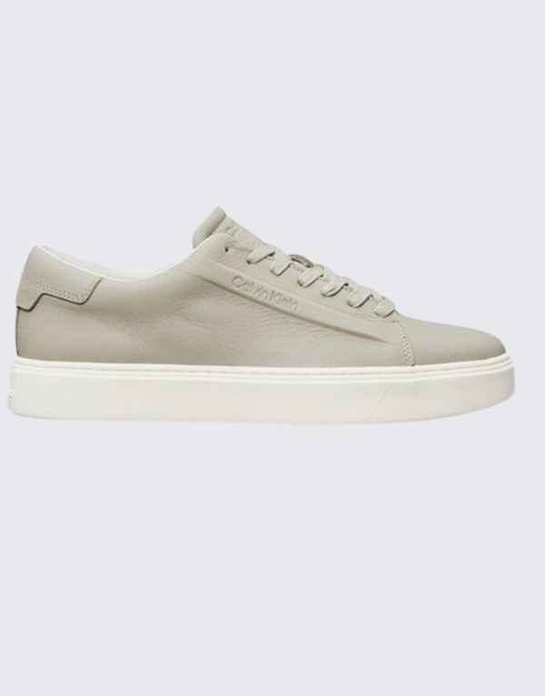 Calvin Klein Ftw Low Top Lace Up Lth Grey