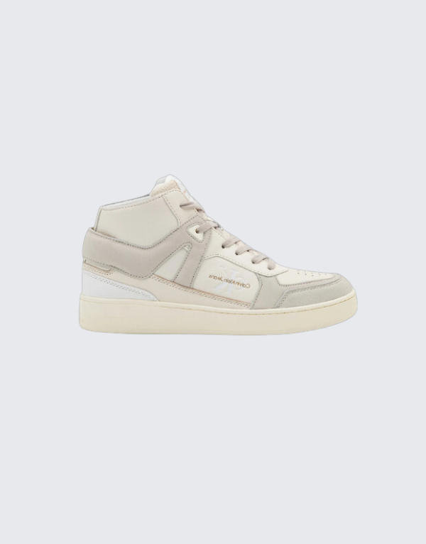 Calvin Klein Basket Cupsole Mid White Men Men
