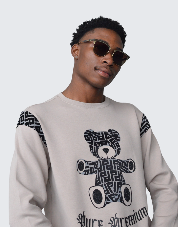 Pure Premium Angela Grey Sweater