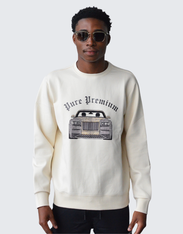 Pure Premium Rico Ecru Sweater