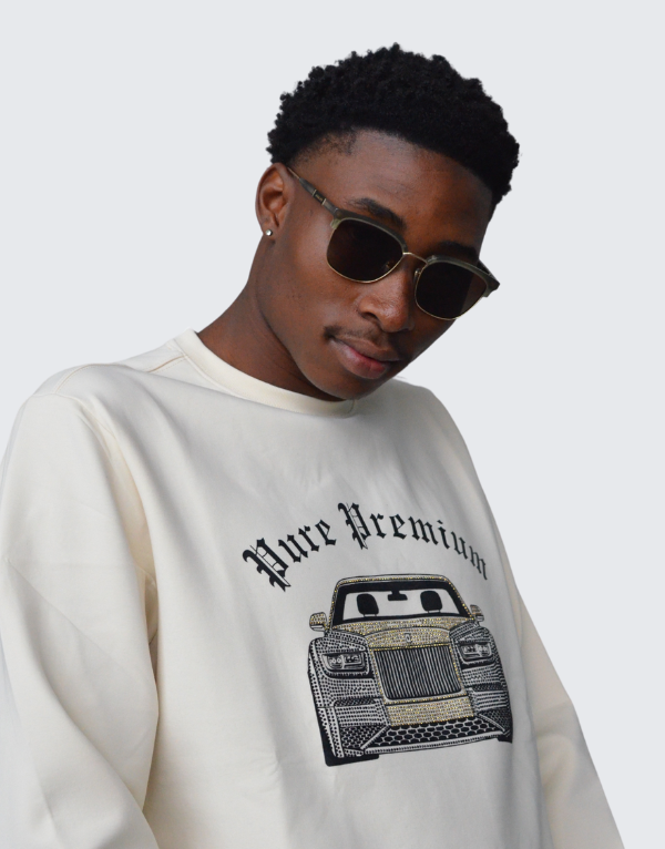Pure Premium Rico Ecru Sweater