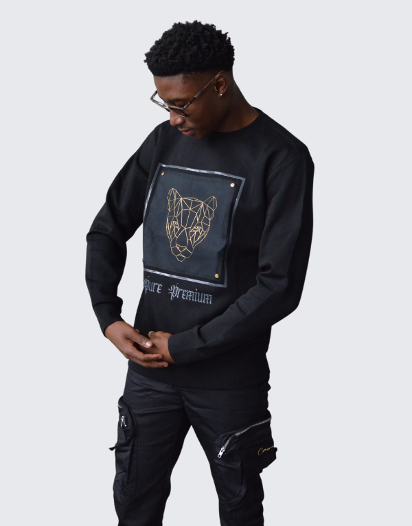 Pure Premium Tortano Blk Sweater