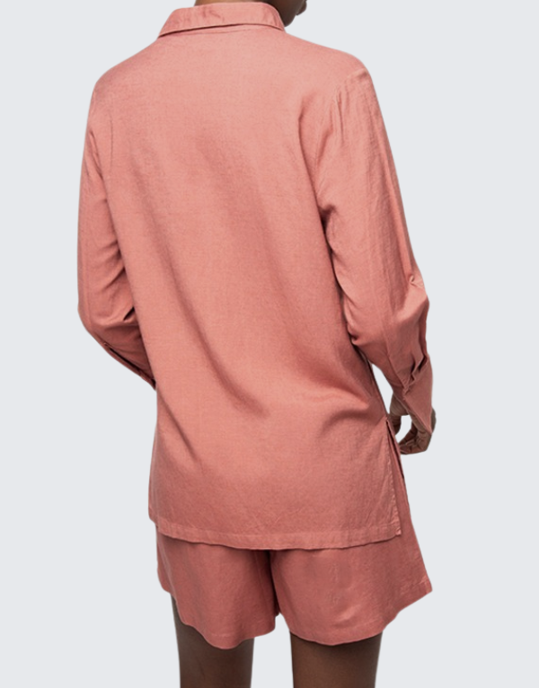 Polo Women Lilly Long Sleeve Shirt Rose