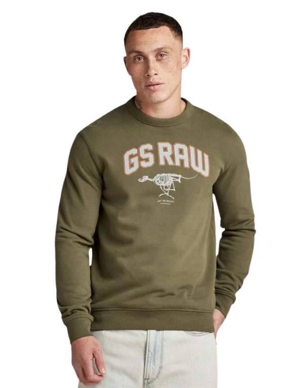 G Star Raw Skeleton Gog Sweater Shadow Men