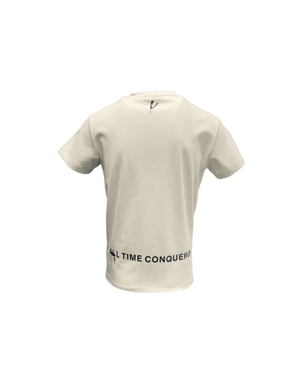 Vialli Impect Short Sleeve T-Shirt Cream Men