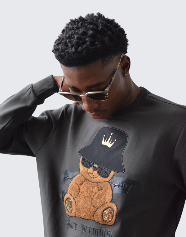 Pure Premium Namek Grey Sweater