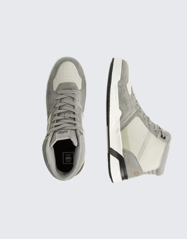 G-Star Raw Carrick Cup Mid Sneakers For  In Off White And Grey Men