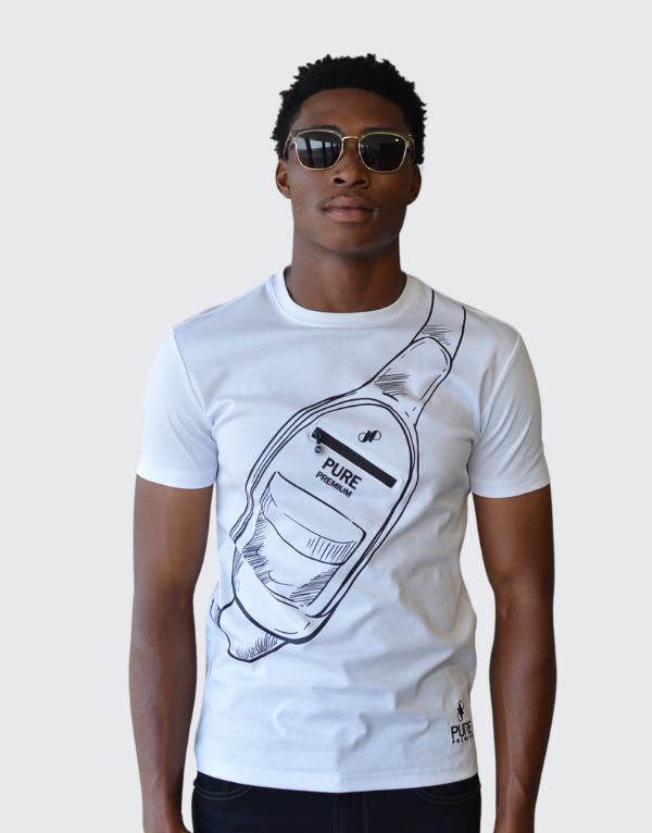 Pure Premium Sling T-Shirt White Men