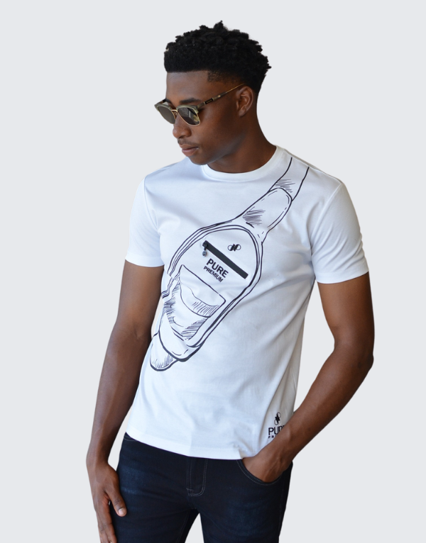 Pure Premium Sling T-Shirt White Men