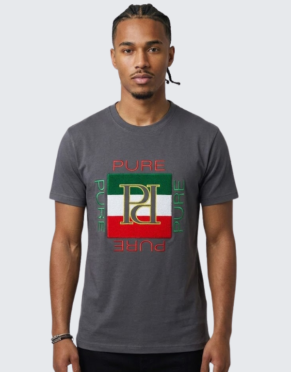 Pure Premium Spazo T-Shirt Charcoal Men