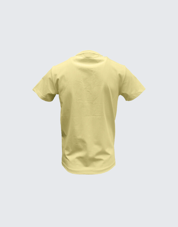 Vialli Island Short Sleeve T-Shirt Yellow Men
