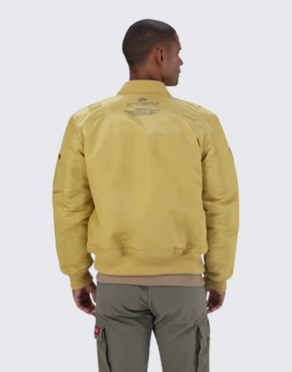 Alpha Oxygen Jacket 003 In Yellow Mens