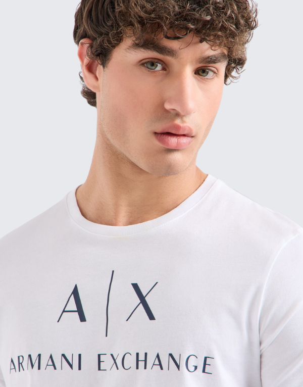 Armani Short Sleeve T-Shirt White Men