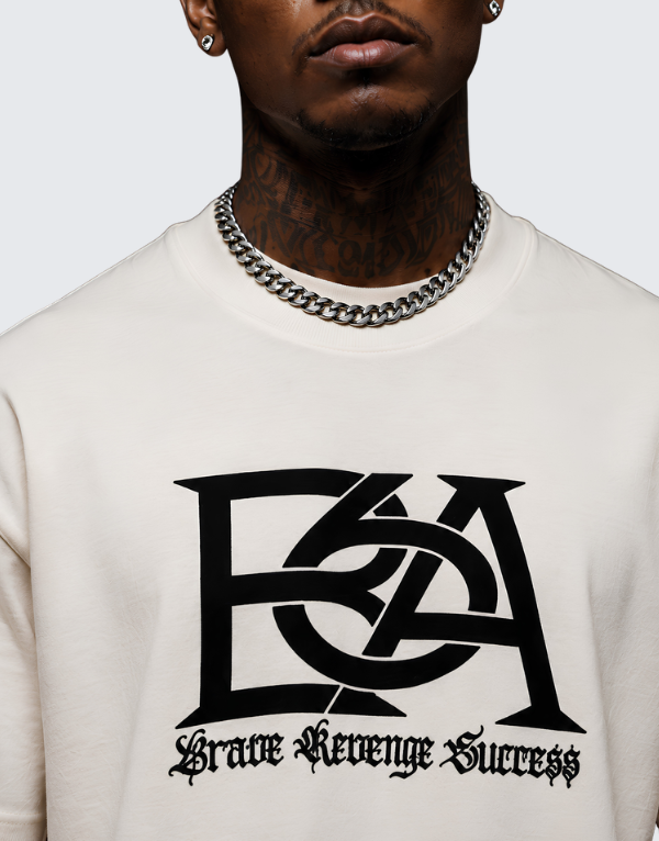 Ba6 Motto T-Shirt White