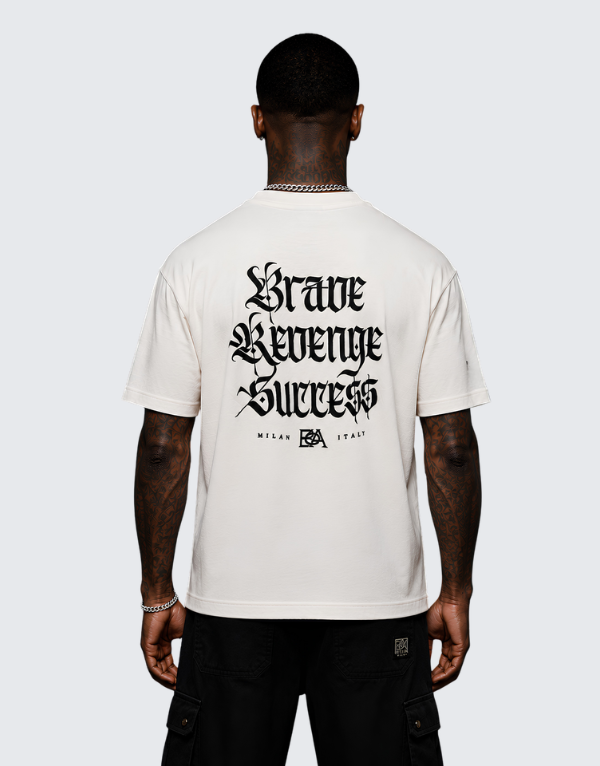 Ba6 Motto T-Shirt White