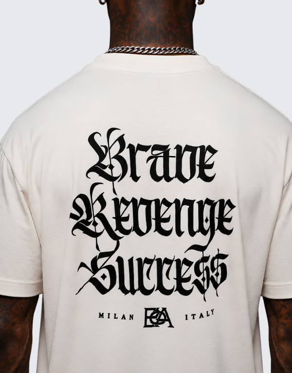 Ba6 Motto T-Shirt White
