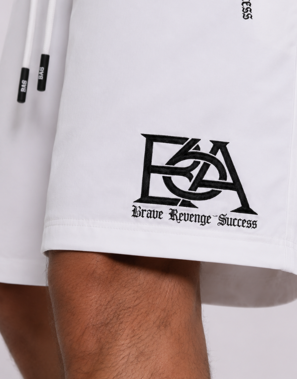 Ba6 Phantom Shorts White