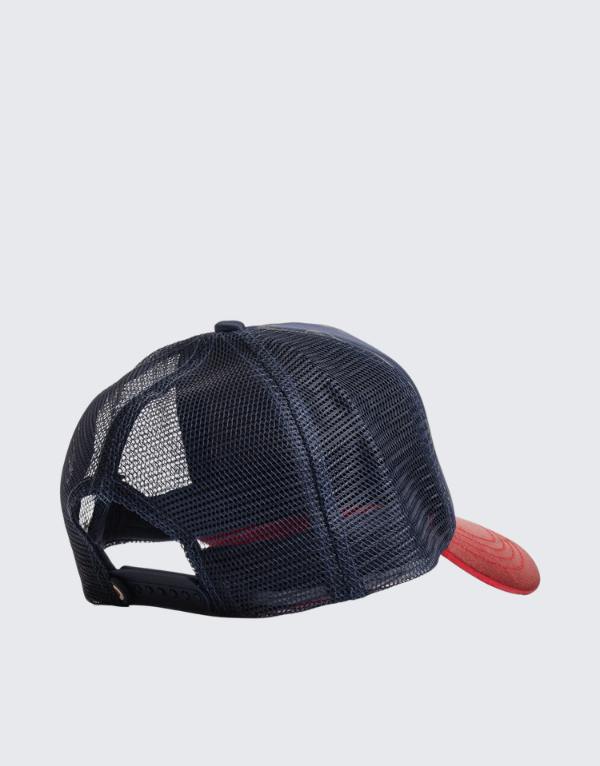 Ben Sherman Exploded Scooter Cap Navy/Red Men