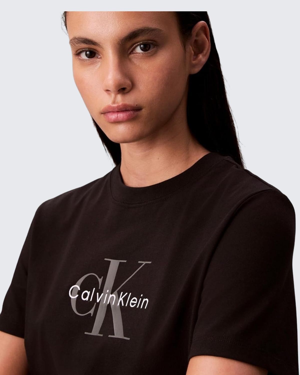 Calvin Klein 90S Monologo Fit Short Sleeve T-Shirt Black