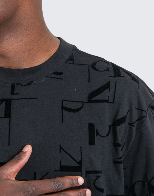 Calvin Klein All Over Print T-Shirt Black Men