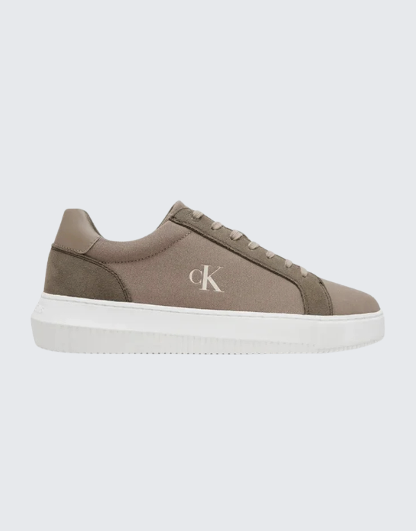 Calvin Klein Chunky Cupsole Canvas Brown Men