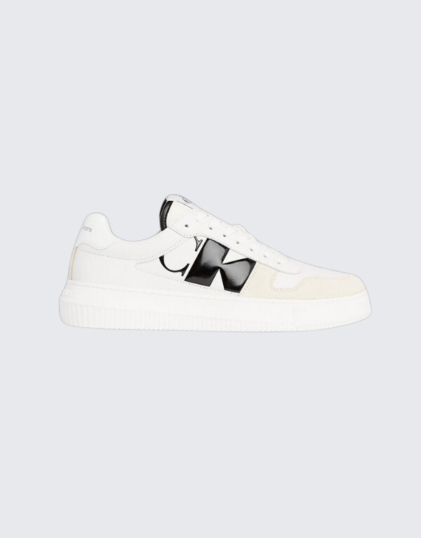 Calvin Klein Chunky Cupsole Sneaker Leather White Men