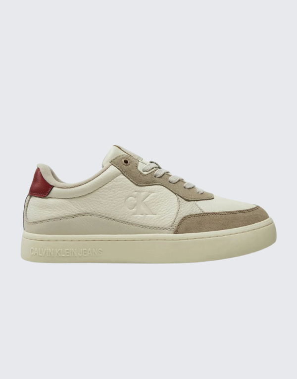 Calvin Klein Classic Cupsole Mg Off White Women