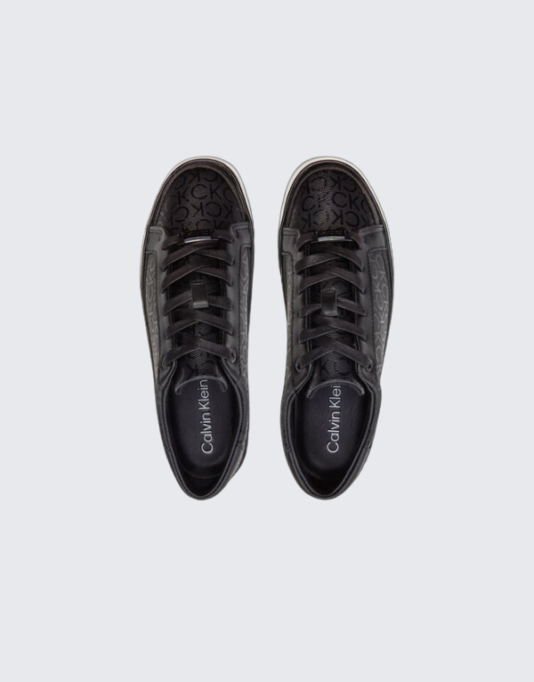 Calvin Klein Flatform Lace Up Black Womens