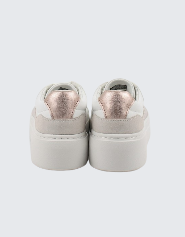 Calvin Klein Footwear Ff Cupsole Lace-Up Sneakers In White Men