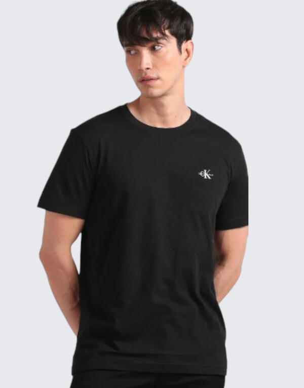 Calvin Klein Mono Logo Short Sleeve T-Shirt Black