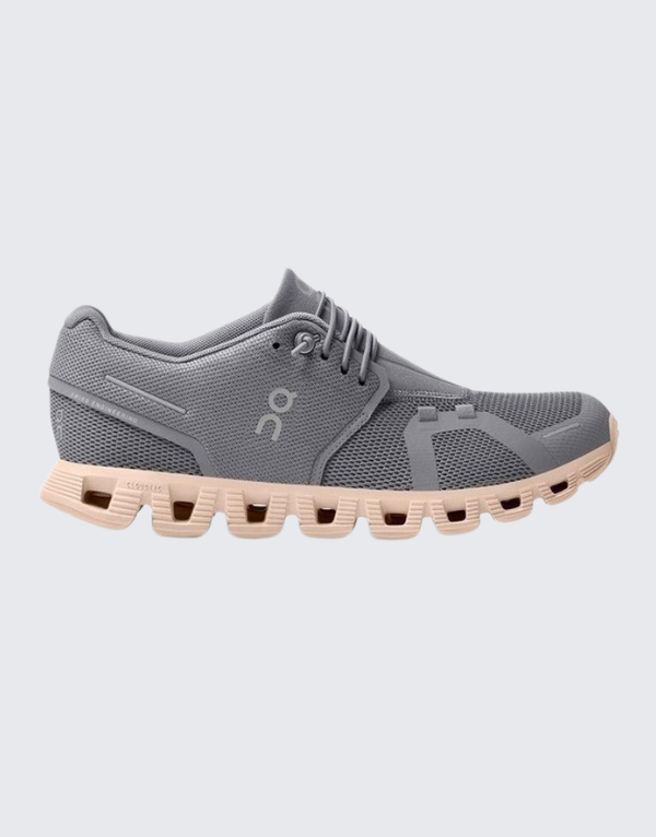 Cloud 5.0 Running Shoes In Zinc And Shell Womens
