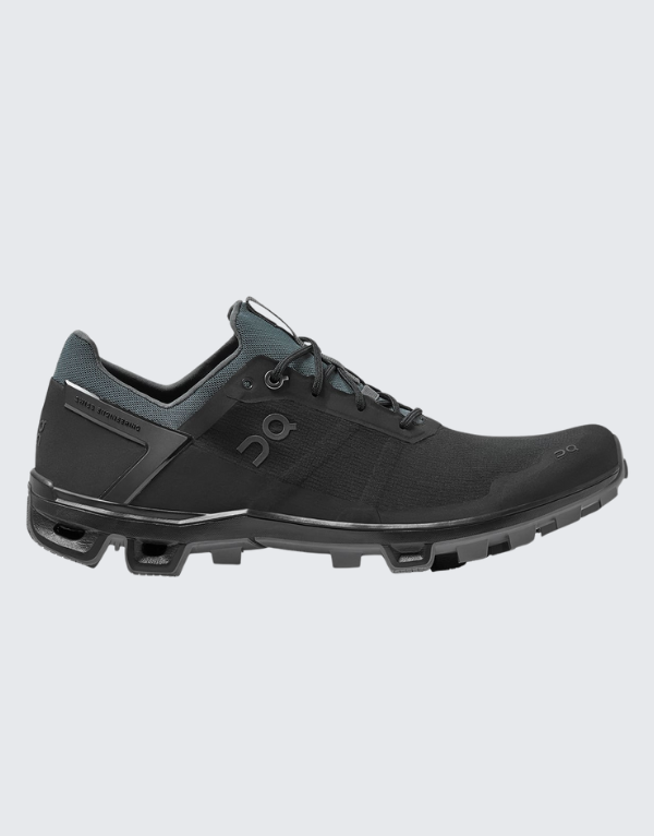 Cloudventure Peak Trail Running Shoes In Black And Rock Men