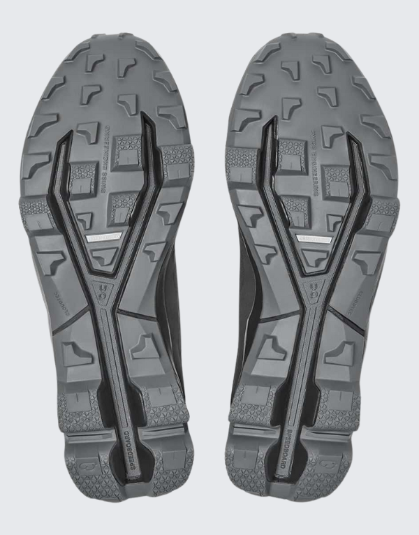 Cloudventure Peak Trail Running Shoes In Black And Rock Men