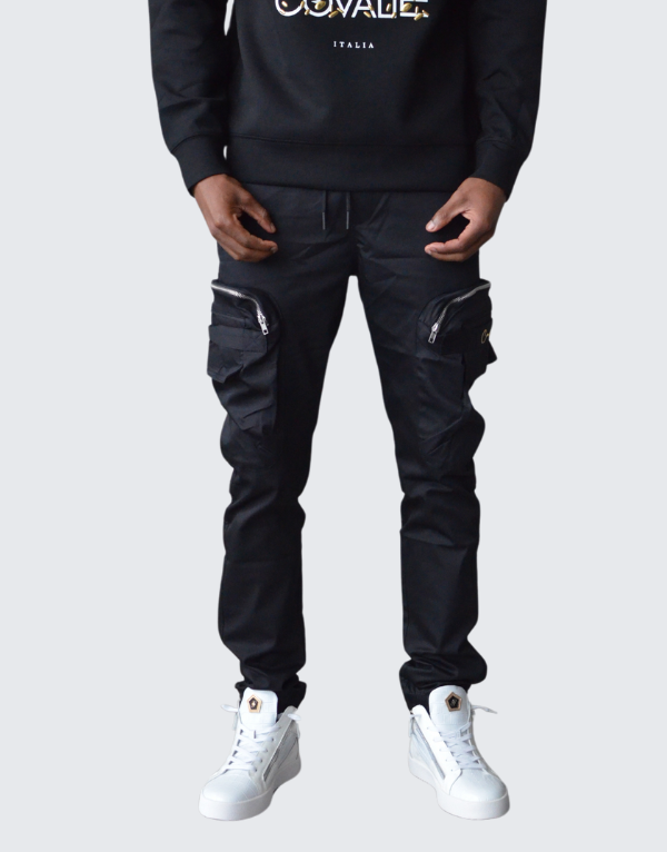 Covali Cargo Pants In Black Mens
