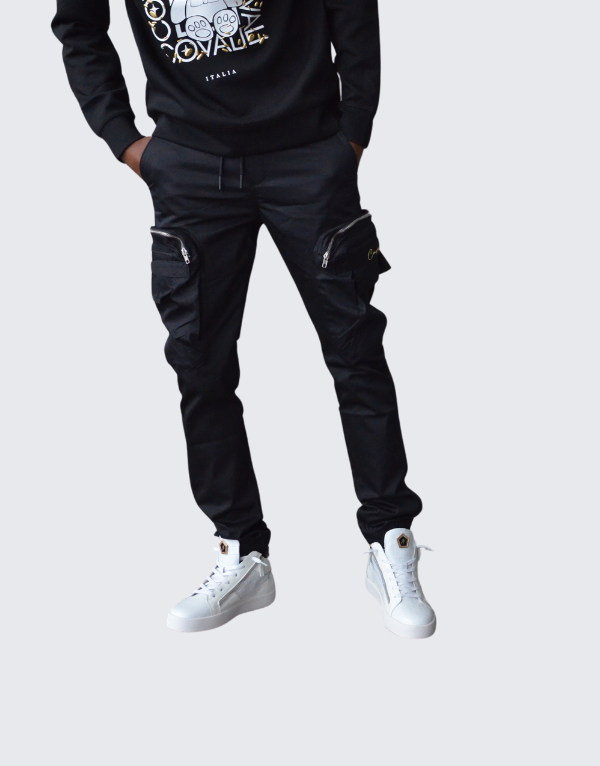 Covali Cargo Pants In Black Mens