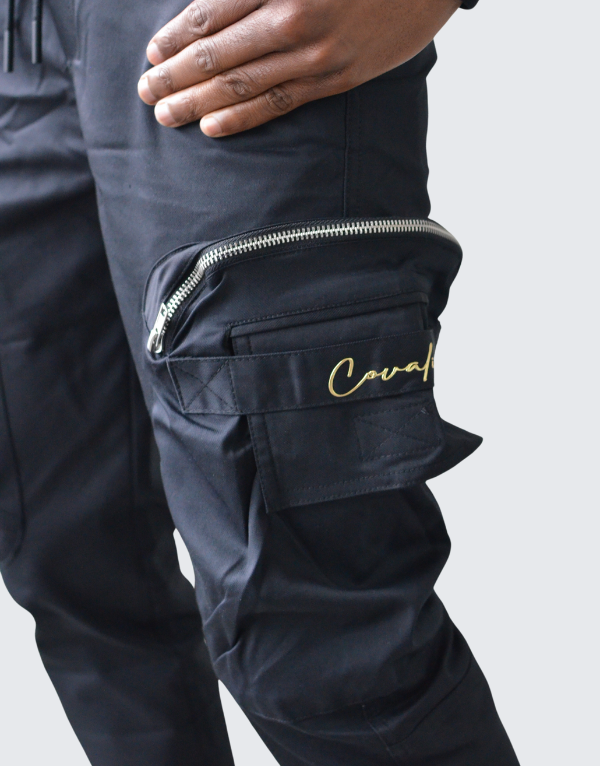 Covali Cargo Pants In Black Mens
