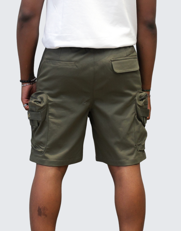 Covali Cargo Shorts In Military Green Men