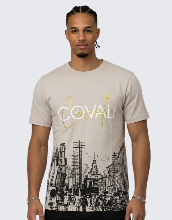 Covali Cita T-Shirt Light Grey Men
