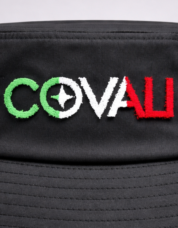 Covali Marino Bucket Hat Black Men