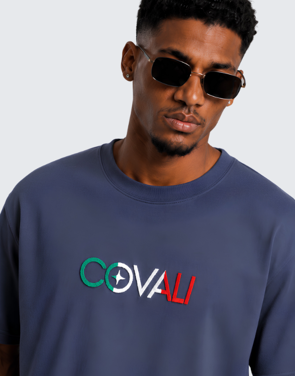 Covali Russ T-Shirt Navy