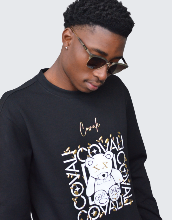 Covali Siena Sweater In Black Men