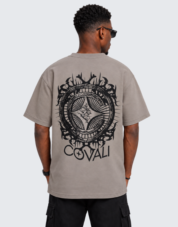 Covali Statua T-Shirt Grey