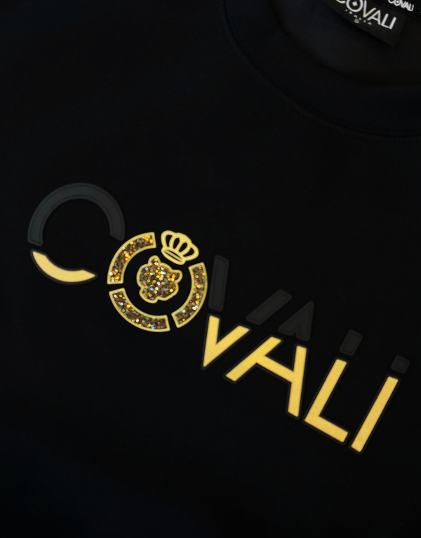 Covali Tiger Doro Sweater Black Men