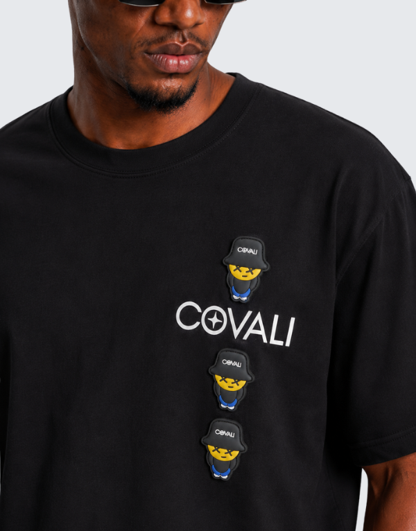 Covali Tres Tipo T-Shirt Black