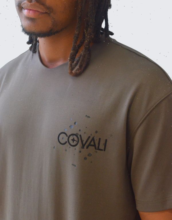 Covali Vala T-Shirt Dark Grey Box Men