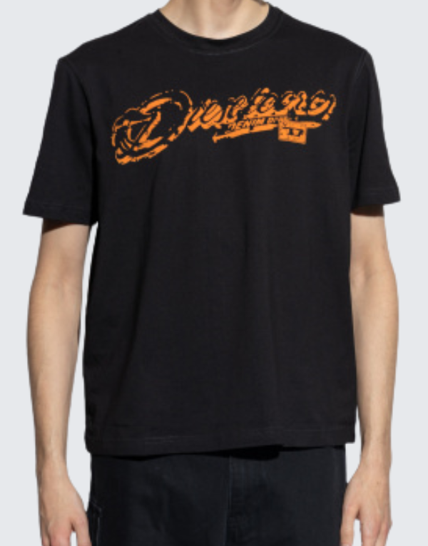 Diesel T-Adjust R7 Short Sleeve T-Shirt In 9Xx Men
