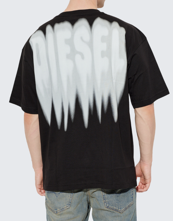 Diesel T-Boxt-Aa18 Short Sleeve T-Shirt Black 9Xx
