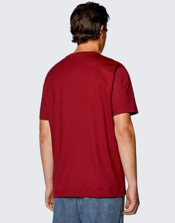 Diesel T-Just L3 Short Sleeve T-Shirt In 40Y Men