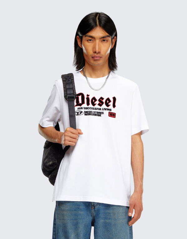 Diesel T-Adjust K1 Short Sleeve T-Shirt 100 Men